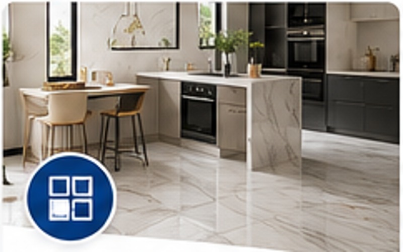Glazed Vitrified Floor Tiles