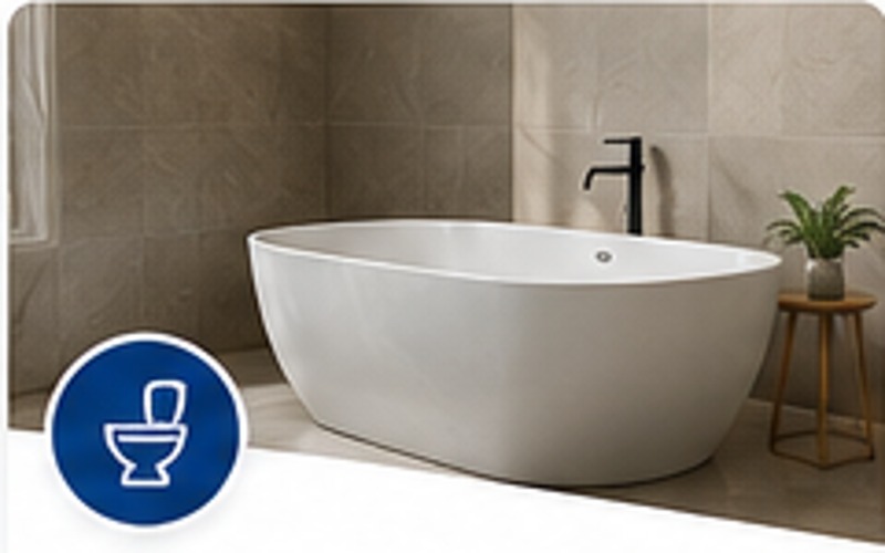 One-Piece Water Closet